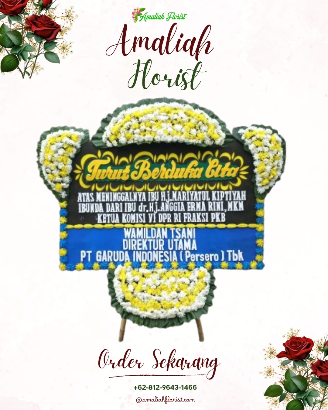 Papan Bunga Duka Bantarujeg